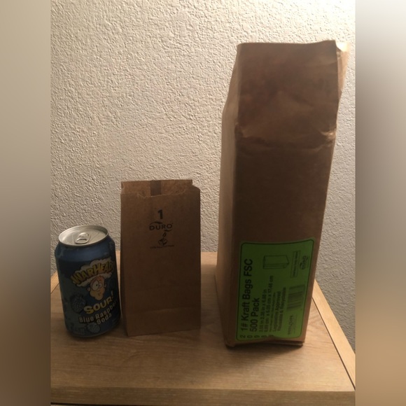 NEW DURO MULTI-PURPOSE BROWN PAPER BAGS - Picture 6 of 6